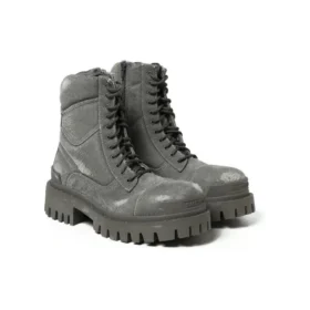Combat Strike 20 mm Çizmeler “Yıkanmış Gri Pamuk” 694060W2H113300