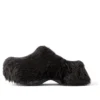 Crocs Terlikler “Lastik Üzerine Siyah Suni Kürk” 720762W0FOU1000