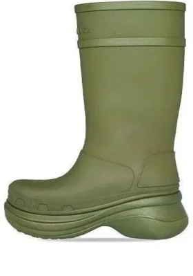 Crocs x Balenciaga Çizmeleri “Army Green” 677384W1S8E3195
