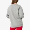 Crown Tek Renkli Alfabe Logolu Kapüşonlu Sweatshirt Gri 578132TGV681300