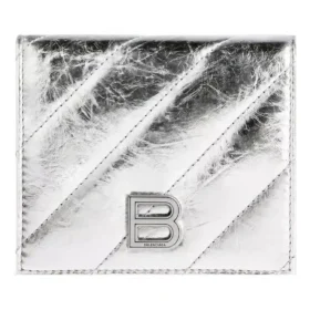 Crush Kapaklı Bozuk Para ve Kartlık Metalik Kapitone “Silver” 766461210IW8110