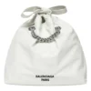 Crush Küçük Tote Çanta “Optic White” 742942210IU9001