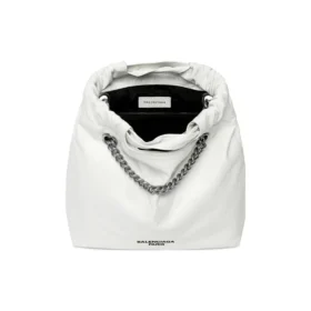 Crush Küçük Tote Çanta “Optic White” 742942210IU9001
