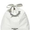 Crush Küçük Tote Çanta “Optic White” 742942210IU9001