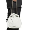 Crush Küçük Tote Çanta “Optic White” 742942210IU9001