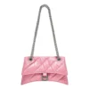 Crush Küçük Zincirli Çanta Kapitone “Pembe” 716351210J05812