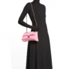 Crush Küçük Zincirli Çanta Kapitone “Pembe” 716351210J05812