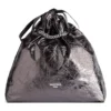 Crush Orta Boy Tote Çanta Metalik “Gri” 7429412AATG1314