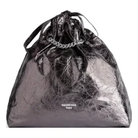 Crush Orta Boy Tote Çanta Metalik “Gri” 7429412AATG1314
