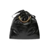 Crush Orta Boy Tote Çanta “Siyah” 742941210IT1000
