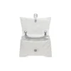 Crush Orta Boy Zincirli Çanta Kapitone “Optic White” 716393210J09001