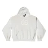Crypto Kapüşonlu Sweatshirt Orta Kesim “Off White” 742603TOVU7