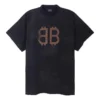 Crypto Oversized Tişört “Black Faded” 739028TOVN81055