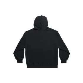 Dış Düğmeli Fermuarlı Kapüşonlu Kapüşonlu Sweatshirt, Dar Kesim “Siyah Soluk” 744454TOVF51055 Dış Düğmeli Fermuarlı Kapüşonlu Kapüşonlu Sweatshirt, Dar Kesim “Siyah Soluk” 744454TOVF51055