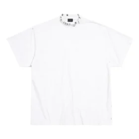 Delikli Oversized Tişört “Beyaz” 761460TPVD49000