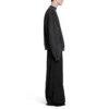Delikli Yuvarlak Sweatshirt Oversized “Black Faded” 762718TPVD91055