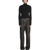 Denim Trompe L’oeil Pantolonlar “Siyah” 751503TOL991000