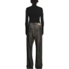 Denim Trompe L’oeil Pantolonlar “Siyah” 751503TOL991000