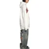 DIY College Kapüşonlu Sweatshirt “Beyaz” 744463TOVK29012