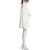 Düğümlü Kollu Oversized Gömlek “White” 768553TPO359000