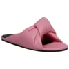 Drapeli Deri Terlik “Pembe” 636576WA2M05048
