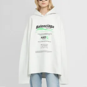 Dry Cleaning Boxy Kapüşonlu Sweatshirt “Beyaz” 661711TKVF99085 Dry Cleaning Boxy Kapüşonlu Sweatshirt “Beyaz” 661711TKVF99085