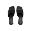 Duty Free 60 mm Sandaletler “Black Shiny Soft Sheepskin” 787303WBCW01000