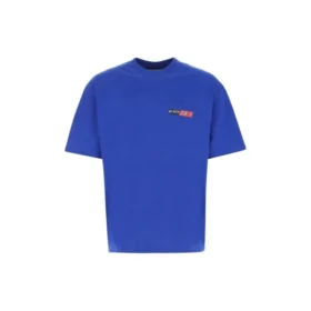Düz Renkli Rahat Pamuklu Büyük Beden Kısa Kollu Mavi 612966TIVD14066 Düz Renkli Rahat Pamuklu Büyük Beden Kısa Kollu Mavi 612966TIVD14066