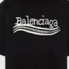 El Çizimi Balenciaga Tişört “Siyah” 641675TNVE71197