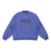 El Çizimi Political Campaign Oversized Sweatshirt “Blue” 720428TNVE84119