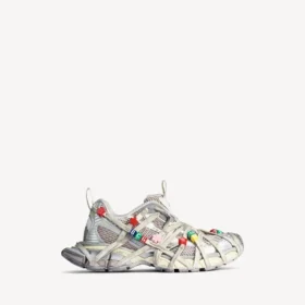 Erkek 3XL Extreme bağcıklı sneaker, yumurta kabuğu rengi/çok renkli