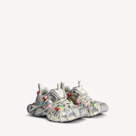 Erkek 3XL Extreme bağcıklı sneaker, yumurta kabuğu rengi/çok renkli