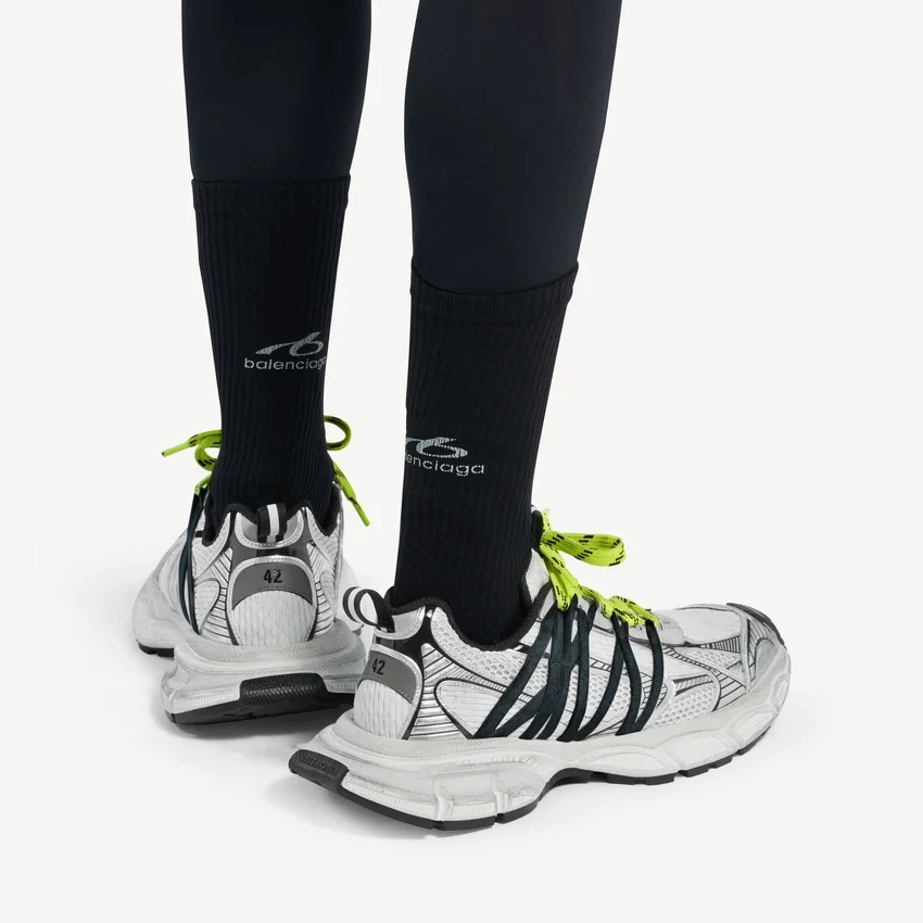 Erkek 3XL Interlace sneaker, gri/neon sarı Erkek 3XL Interlace sneaker, gri/neon sarı