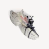 Erkek 3XL, yumurta kabuğu rengi/kırmızı/lacivert renkli bölünmüş logolu Sneaker’lar Erkek 3XL, yumurta kabuğu rengi/kırmızı/lacivert renkli bölünmüş logolu Sneaker’lar