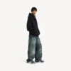 Erkek 3XL, yumurta kabuğu rengi/kırmızı/lacivert renkli bölünmüş logolu Sneaker’lar Erkek 3XL, yumurta kabuğu rengi/kırmızı/lacivert renkli bölünmüş logolu Sneaker’lar
