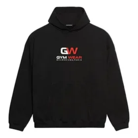 Erkek Balenciaga Alfabe Baskılı Bol Kesim Klasik Siyah 620973TIVD41000 Erkek Balenciaga Alfabe Baskılı Bol Kesim Klasik Siyah 620973TIVD41000