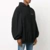 Erkek Balenciaga Alfabe Baskılı Dfil Spor Klasik Siyah 641679TJVE51000