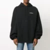 Erkek Balenciaga Alfabe Baskılı Dfil Spor Klasik Siyah 641679TJVE51000