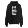 Erkek Balenciaga Alfabe Baskılı Günlük Siyah 641679TJV931070