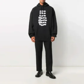 Erkek Balenciaga Alfabe Baskılı Günlük Siyah 641679TJV931070 Erkek Balenciaga Alfabe Baskılı Günlük Siyah 641679TJV931070