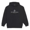 Erkek Balenciaga Alfabe Baskılı Logo Siyah 570811TGV701000