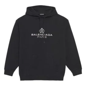 Erkek Balenciaga Alfabe Baskılı Logo Siyah 570811TGV701000 Erkek Balenciaga Alfabe Baskılı Logo Siyah 570811TGV701000