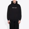 Erkek Balenciaga Alfabe Logolu Siyah 570811TIV551070