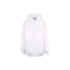 Erkek Balenciaga Back Alphabet Kapüşonlu Uzun Kollu Beyaz 556113TAV379000