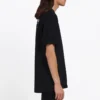 Erkek Balenciaga Baskılı Kısa Kollu Siyah 570803TAV441000