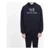 Erkek Balenciaga BB Göğüs Logolu Baskılı Siyah 556143TDV521000