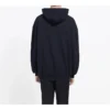 Erkek Balenciaga BB Göğüs Logolu Baskılı Siyah 556143TDV521000