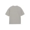 Erkek Balenciaga BB Logo Baskılı Kısa Kollu Gri 544271TCV251300