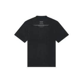 Erkek Balenciaga FW21 Couture Alphabet Yuvarlak Yaka Kısa Kollu Siyah 651795TJV901070 Erkek Balenciaga FW21 Couture Alphabet Yuvarlak Yaka Kısa Kollu Siyah 651795TJV901070