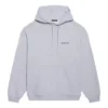 Erkek Balenciaga FW21 Logo Baskılı Uzun Kollu Gri 600583TIV841167